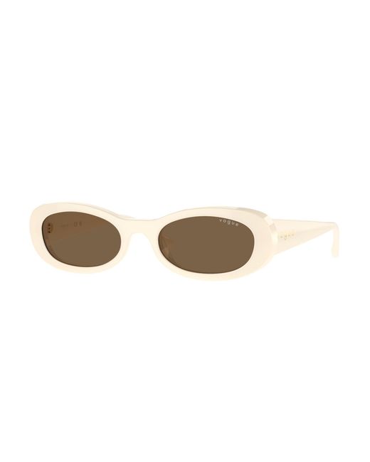 Vogue Eyewear Black Vo5582S 316773 Sunglasses Acetate Round Normal