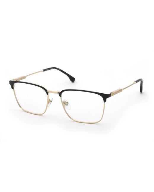 Lozza Black Vl2430 Gallipoli 1 302 Optical Frames Metal Squared for men