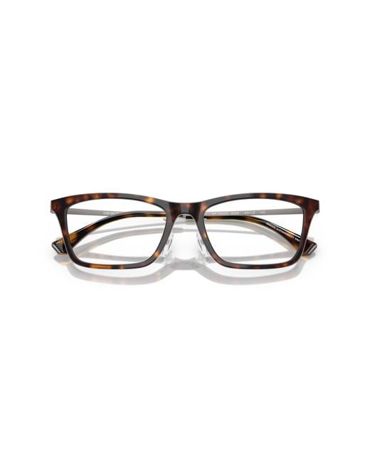 Emporio Armani Black Ea3252D 5026 Optical Frames Acetate Squared Normal for men