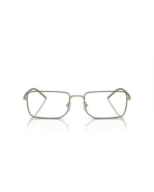Emporio Armani Black Ea1153 3002 Optical Frames Metal Squared Normal for men