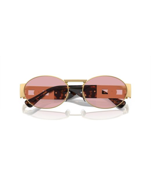 Versace Black Ve2264 100284 Sunglasses Metal Round Normal