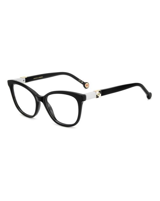Carolina Herrera Black Her 0299 807 Optical Frames Acetate Squared Normal