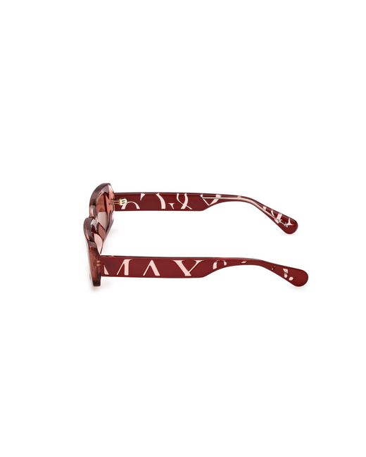 MAX&Co. Mo0156 66E Sunglasses Injected Squared Normal