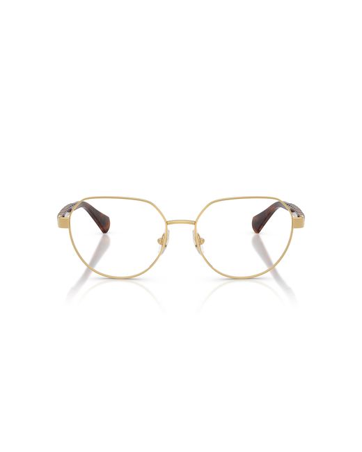 Ralph Lauren Black Ra6065 9490 Optical Frames Metal Transparent Geometric Normal
