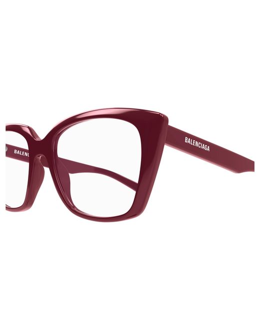 Balenciaga Black Bb0062O 008 Optical Frames Acetate Transparent Cat Eye