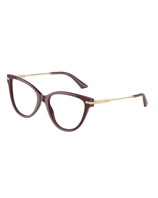 Jimmy Choo Black Jc3001B 5018 Optical Frames Acetate Cat Eye