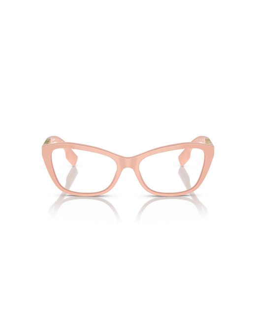 Burberry Black Be2392 4061 Optical Frames Acetate Transparent Cat Eye Normal