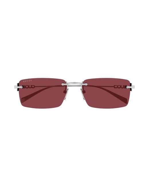 Gucci Black Gg1941S 003 Sunglasses Metal Squared for men