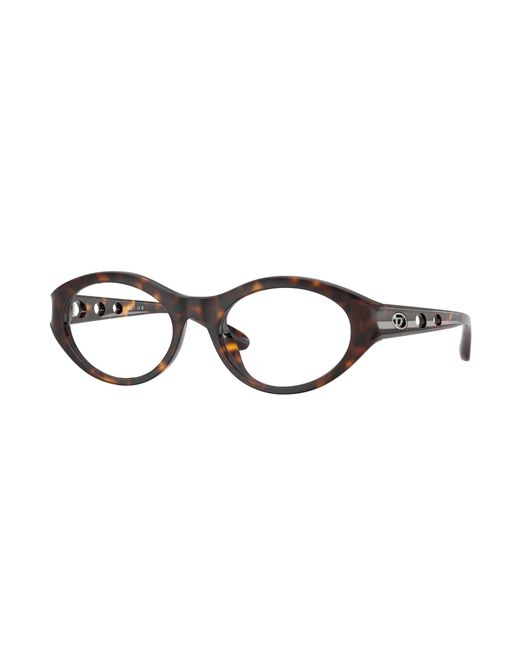DIESEL Black Dl6002U 2003 Optical Frames Injected Round Normal