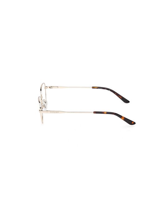 Guess Black Gu50271 032 Optical Frames Metal Squared Normal