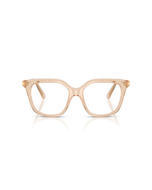 Swarovski Black Sk2059 1092 Optical Frames Acetate Transparent Squared Normal