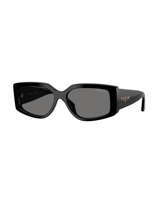 Vogue Eyewear Black Vo5642Su W44/81 Sunglasses Acetate Squared Polarized