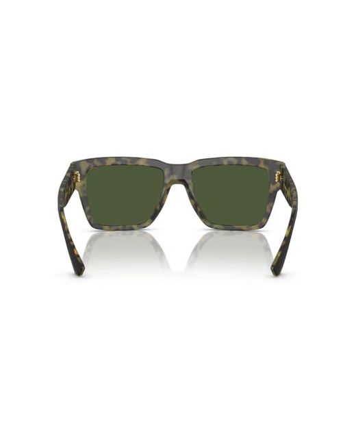 Dolce & Gabbana Green Dg4431 340471 Sunglasses Acetate Squared Normal for men