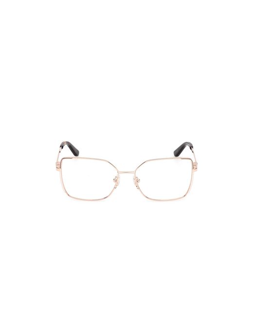 Guess Black Gu50223 028 Optical Frames Metal Squared Normal