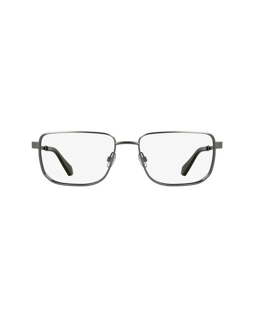 Calvin Klein Black Ckj25210 027 Optical Frames Metal Squared Normal for men