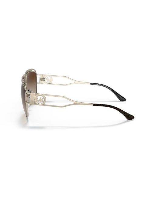 Michael Kors Black Mk1102 Vienna 101413 Sunglasses Metal Pilot Normal Shaded