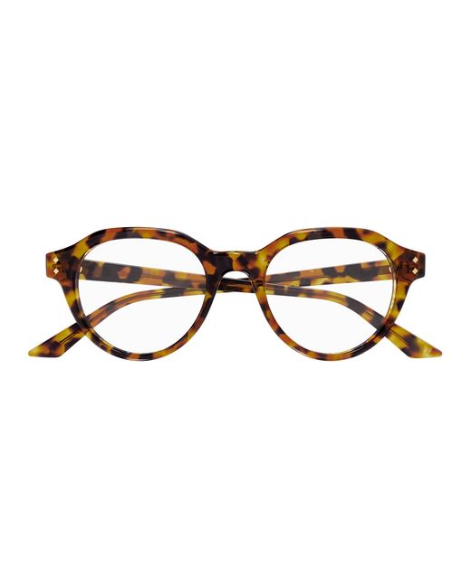 Gucci Black Gg1894O 002 Optical Frames Acetate Transparent Round for men