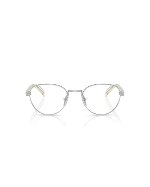 Prada Black Pr B53V 1Bc1O1 Optical Frames Metal Round Normal