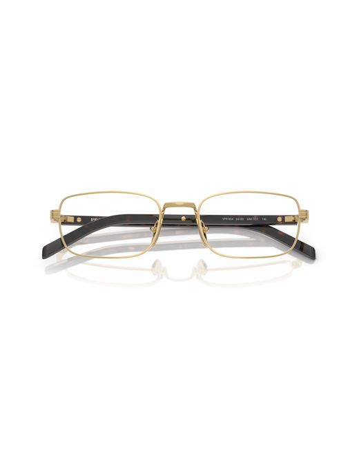 Prada Black Pr B54V 5Ak1O1 Optical Frames Metal Squared Normal