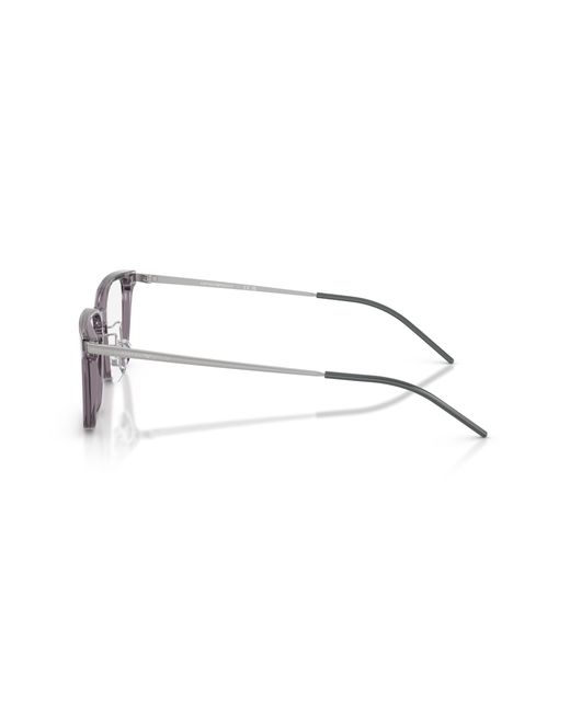 Emporio Armani Black Ea3275D 6337 Optical Frames Acetate Squared Normal for men