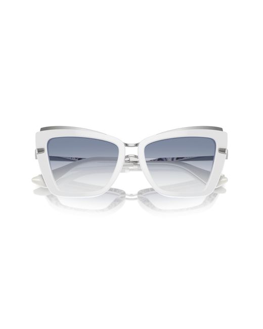 Dolce & Gabbana Black Dg4472 337119 Sunglasses Acetate Cat Eye Normal Shaded