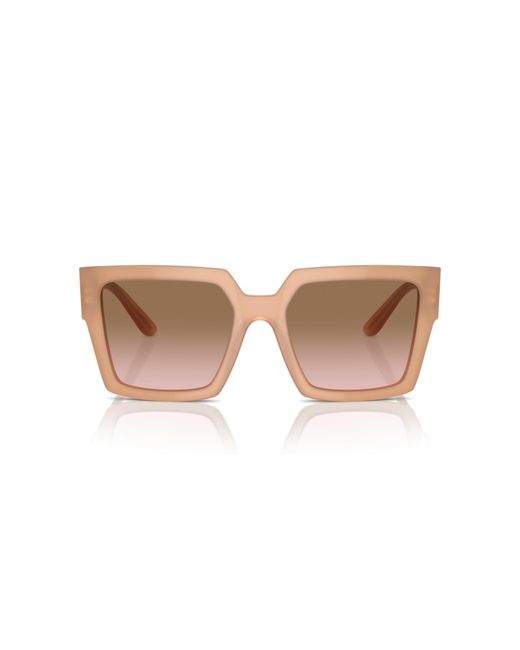 Dolce & Gabbana Black Dg4446B 343611 Sunglasses Acetate Squared Normal Shaded