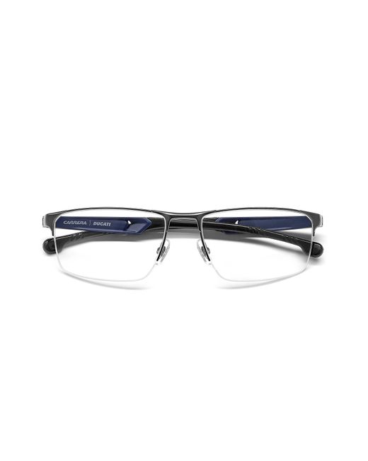 Carrera DUCATI Black Carduc 025 V6D Optical Frames Metal Geometric for men