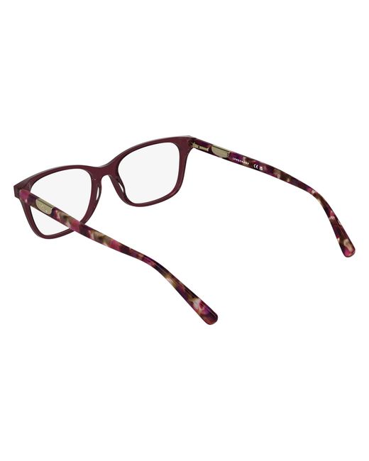 Longchamp Black Lo2797 609 Optical Frames Acetate Squared Normal