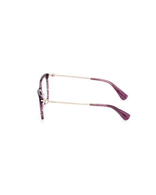 Max Mara Black Mm5070 083 Optical Frames Acetate Squared Normal