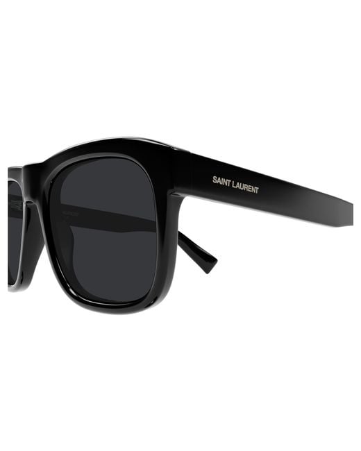 Saint Laurent Black Sl 558 010 Sunglasses Acetate Squared for men