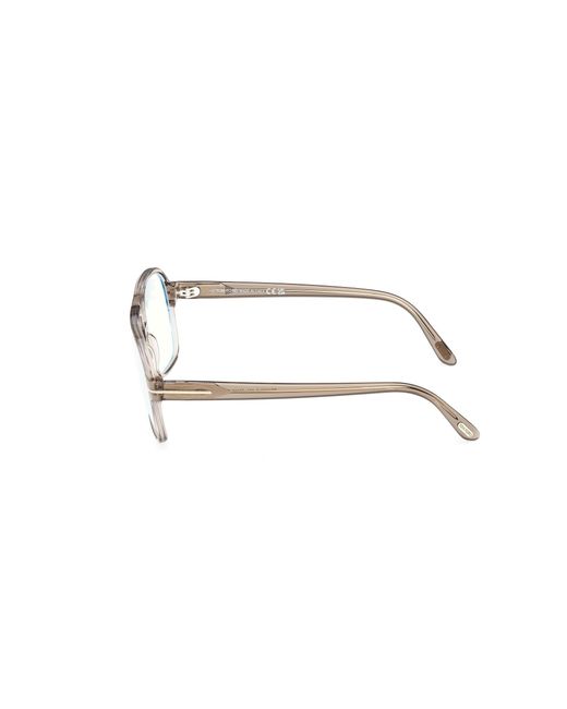 Tom Ford Black Ft6058-B 051 Optical Frames Acetate Squared Normal for men