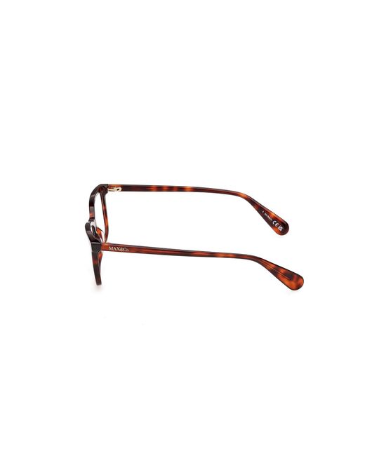 MAX&Co. Black Mo5228 52 Optical Frames Squared Normal