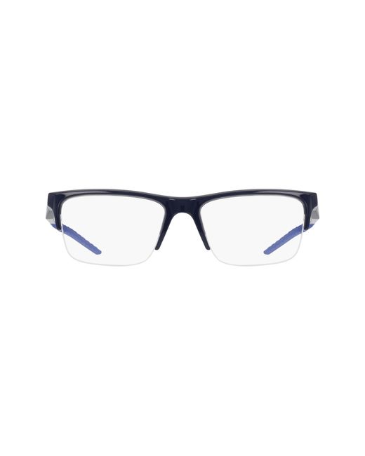Nike Black 7279 001 Optical Frames Bio-Injected Squared Normal for men