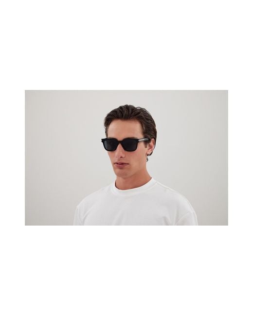 Saint Laurent Black Sl 711 001 Sunglasses Acetate Squared for men