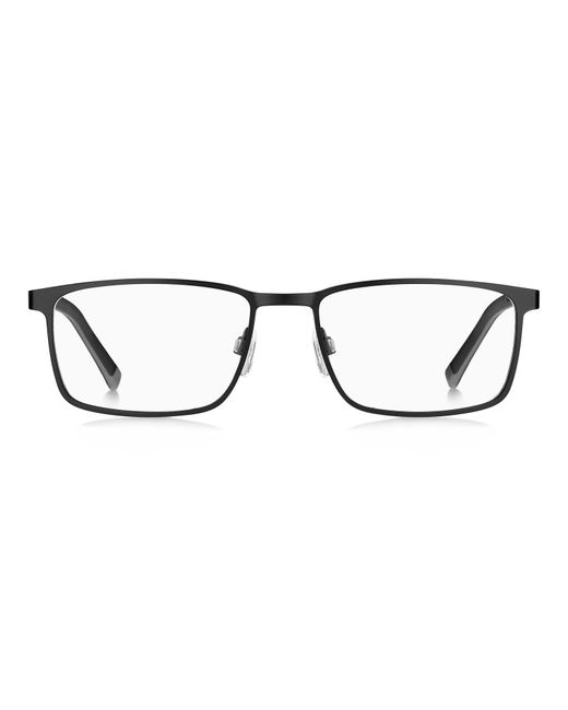 Tommy Hilfiger Black Th 2080 Svk Optical Frames Steel Squared for men