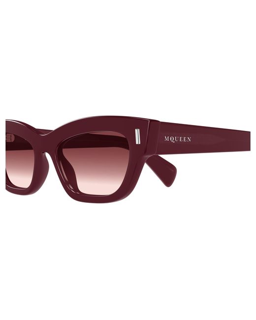 McQueen Black Am0548S 003 Sunglasses Acetate Cat Eye