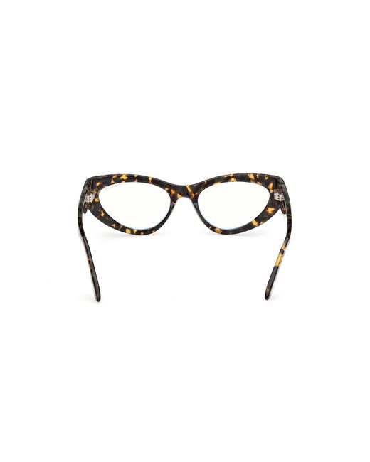 Tom Ford Black Ft6134-B 055 Optical Frames Acetate Cat Eye Normal