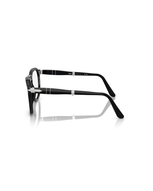 Persol Black Po3345V Rene' 95 Optical Frames Acetate Transparent Squared Normal