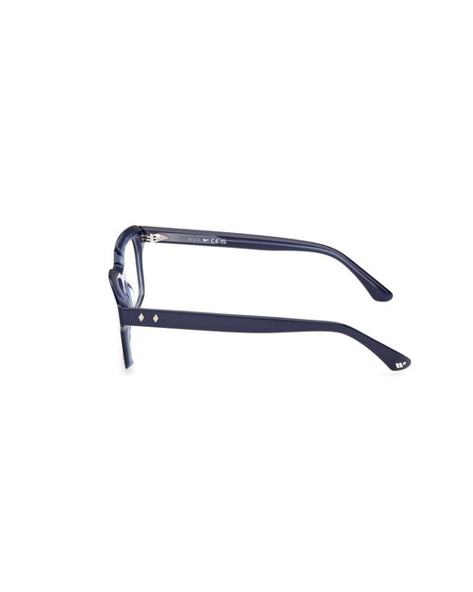Web Black We5459 092 Optical Frames Acetate Squared Normal for men