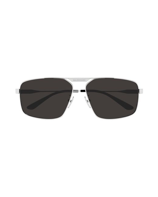 Balenciaga Black Bb0418Sk 002 Sunglasses Acetate Pilot for men