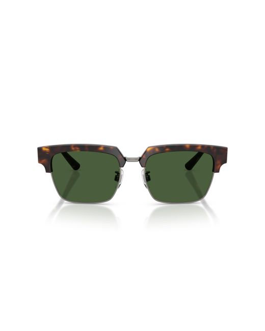 Dolce & Gabbana Green Dg4522 502/71 Sunglasses Acetate Squared Normal for men