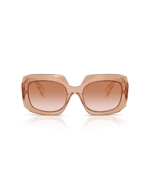 Prada Black Pr B23S 28E50S Sunglasses Acetate Squared Normal Shaded