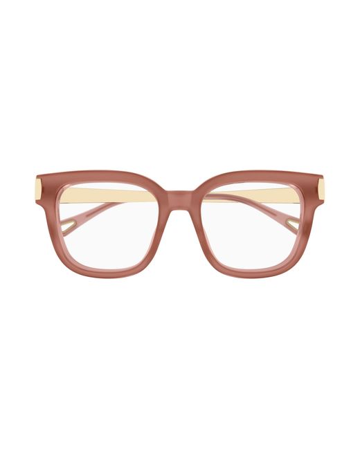 Chloé Black Ch0353O 004 Optical Frames Acetate Transparent Squared