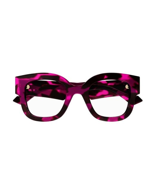 Gucci Black Gg1423O 003 Optical Frames Acetate Transparent Cat Eye