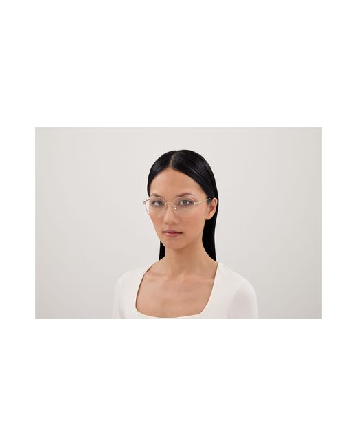 Chloé Black Ch0337Oa 001 Optical Frames Metal Transparent Geometric