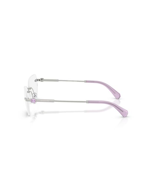 Swarovski Black Sk1031 4001 Optical Frames Metal Geometric Normal