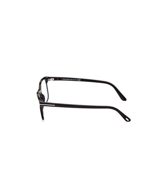 Tom Ford Black Ft5831-B 091 Optical Frames Acetate Squared Normal for men