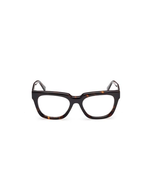 Guess Black Gu50238 052 Optical Frames Acetate Squared Normal for men