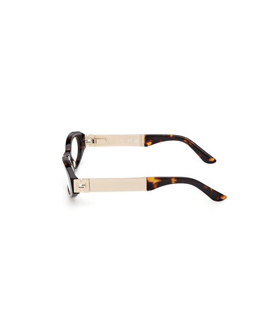 Guess Black Gu50315 052 Optical Frames Acetate Round Normal