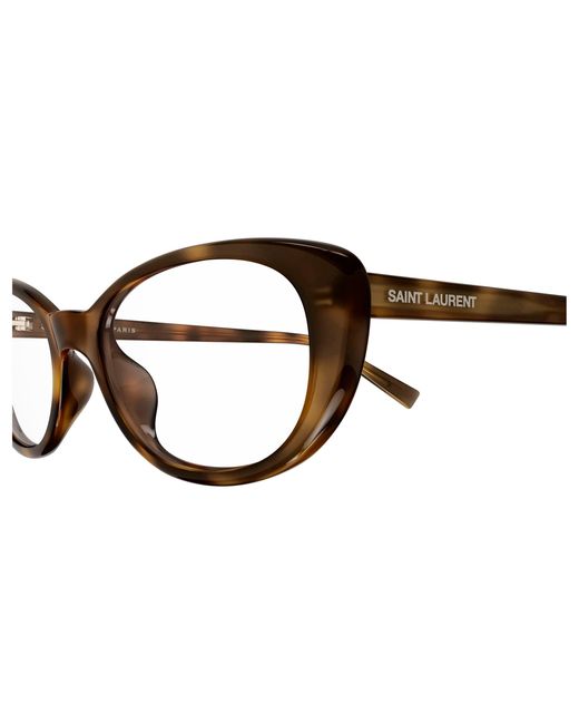 Saint Laurent Black Sl 822 Opt 003 Optical Frames Acetate Transparent Cat Eye